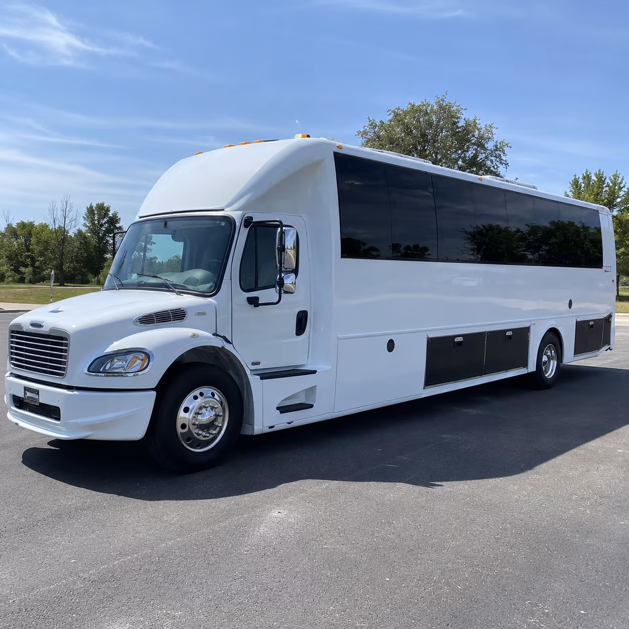 40 Passenger Party Bus Exterior