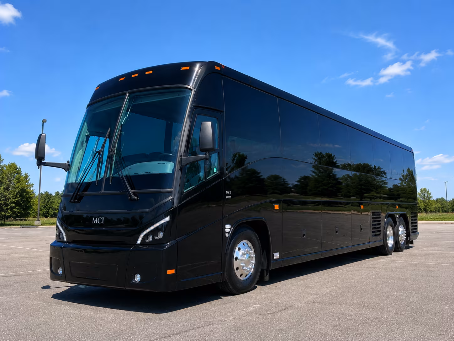 40-56 Passenger Charter Bus Exterior