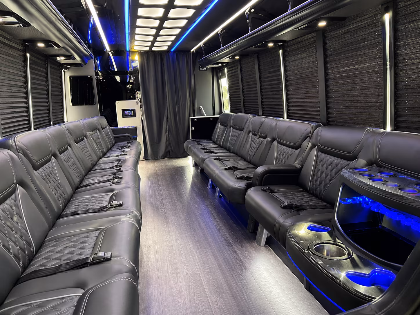 minibus interior