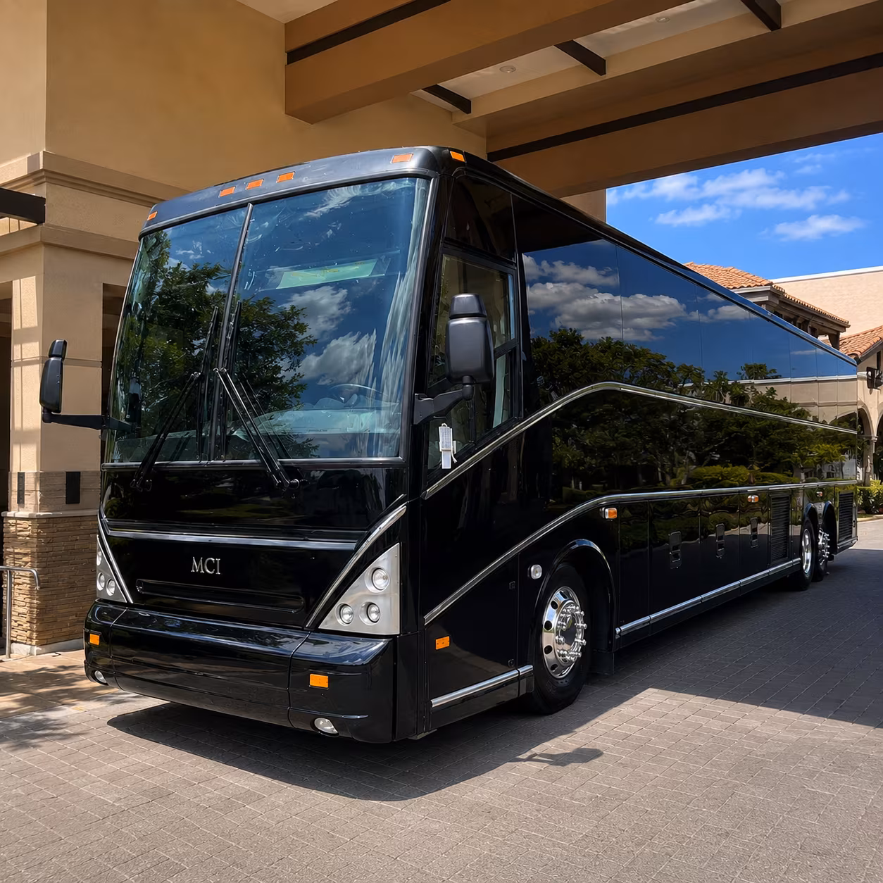 Tucson Airport Shuttle & Transportation party bus exterior