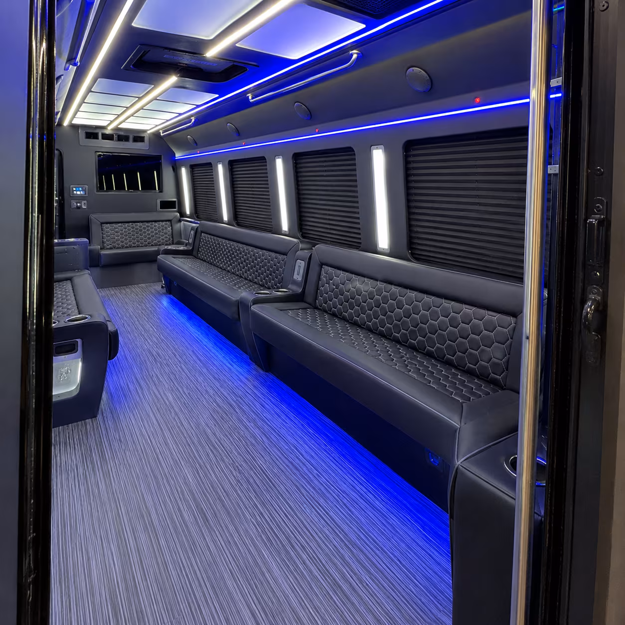Tucson Bachelor & Bachelorette Transportation party bus exterior