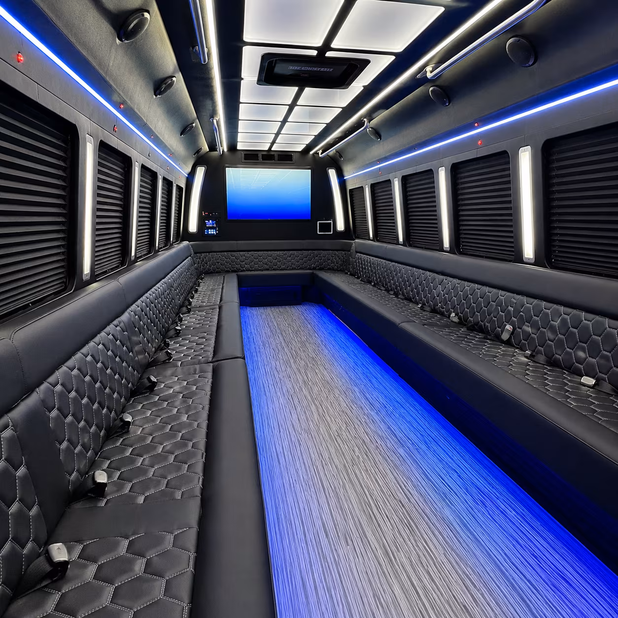 Tucson Concert & Music Festival Transportation party bus exterior
