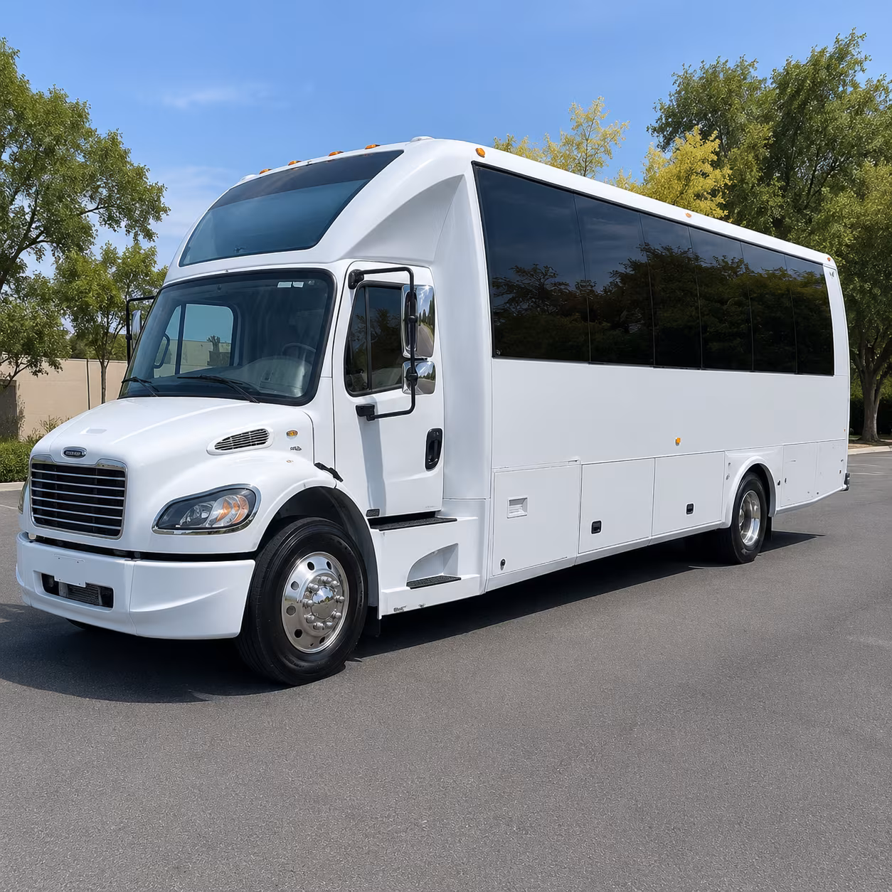 Tucson Private Event Transportation party bus exterior