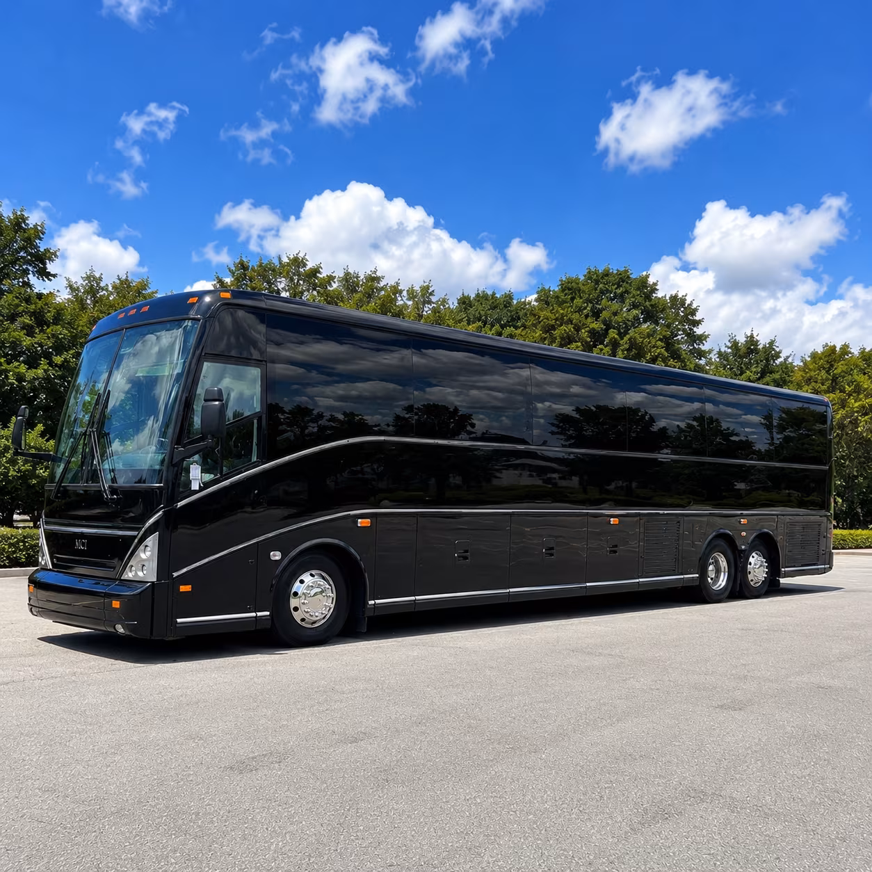 Tucson School Event Transportation party bus exterior