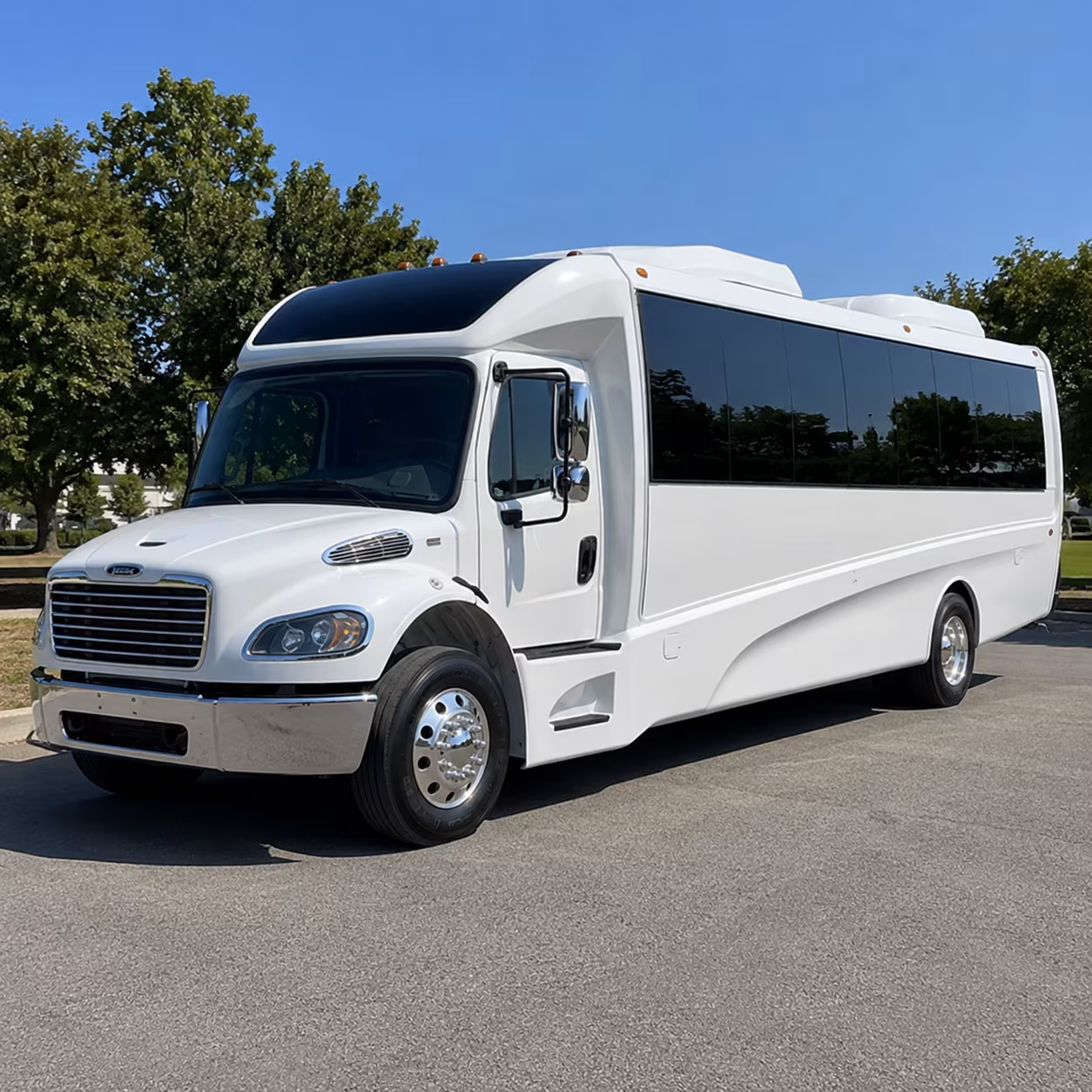 Tucson School Event Transportation party bus exterior