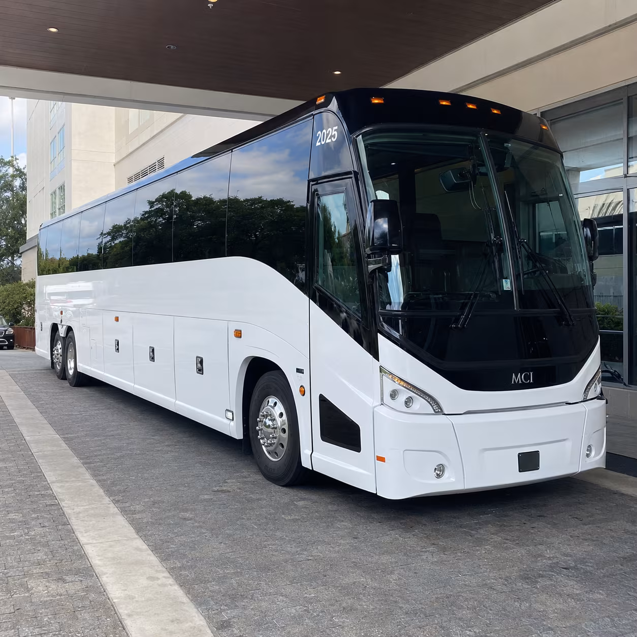 Tucson School Event Transportation party bus exterior