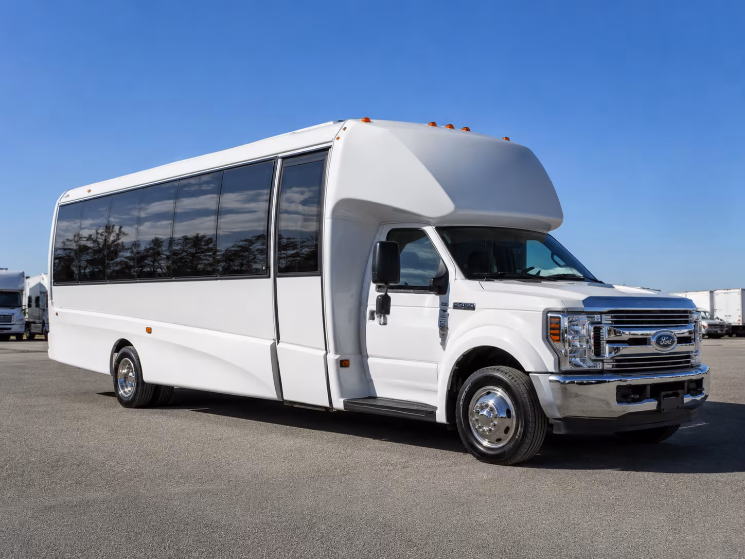 Tucson School Event Transportation party bus exterior