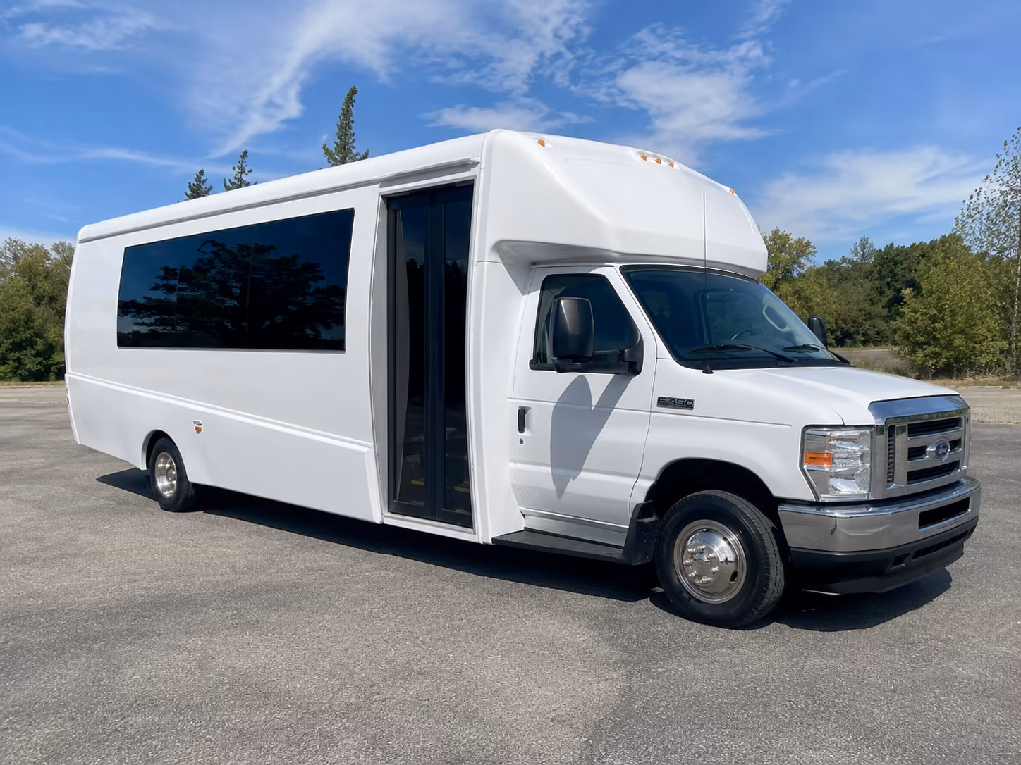 Tucson Sporting Event Transportation party bus interior