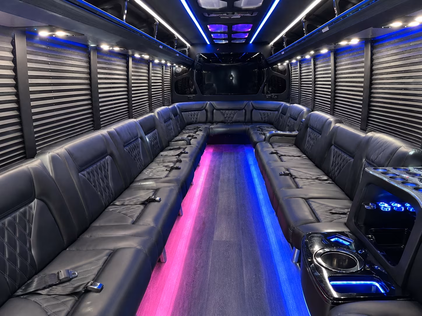 Tucson Wedding Transportation party bus exterior