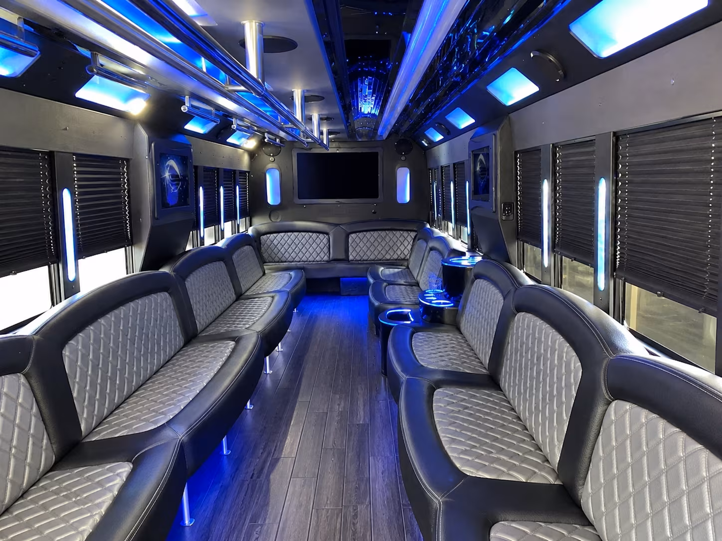 Tucson Wedding Transportation party bus exterior