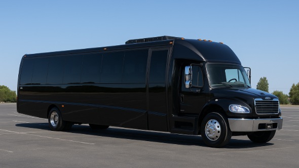 Exterior of Tucson Party Bus Company's 20 Passenger Party Bus in Phoenix