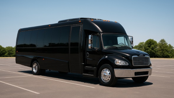 Exterior of Tucson Party Bus Company's 28 Passenger Party Bus in Phoenix