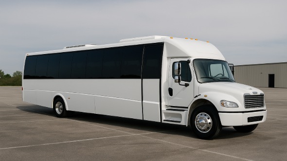 Exterior of Tucson Party Bus Company's 28 Passenger Party Bus in Tempe