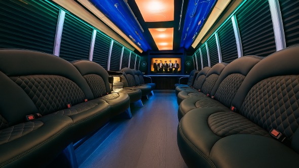 tucson 20 passenger party bus inside